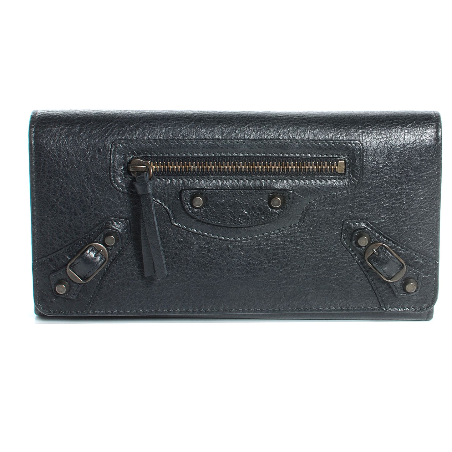 Agneau Money Wallet Anthracite