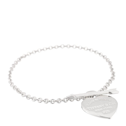 Tiffany Sterling Silver Return to Tiffany Lovestruck Bracelet 1 of 3