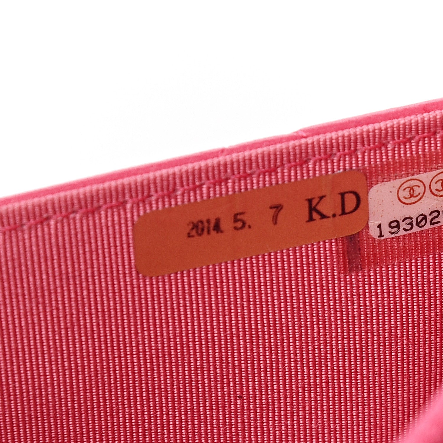 Chanel Lambskin Quilted Wallet On Chain WOC Pink 7 of 12