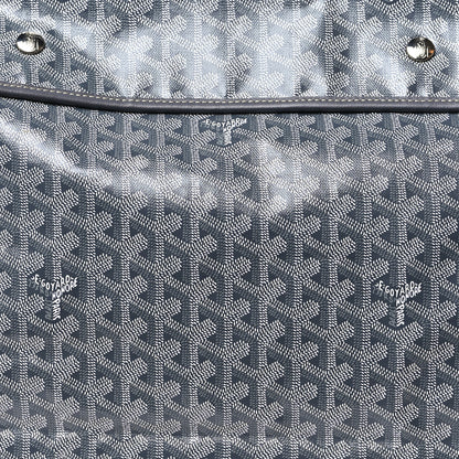 Goyard Goyardine Saint Leger Soft Briefcase Backpack Grey 7 of 9