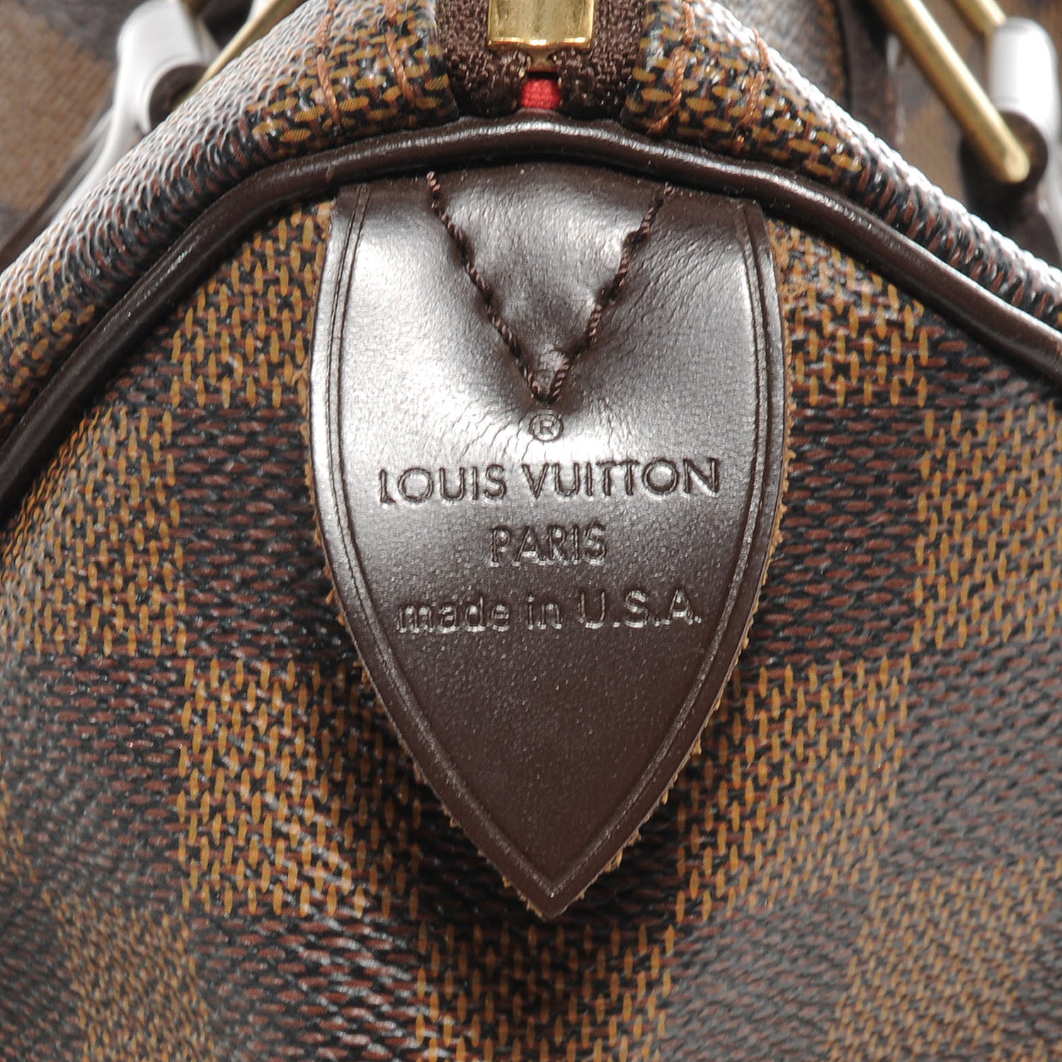 Louis Vuitton Damier Ebene Speedy 30 5 of 7