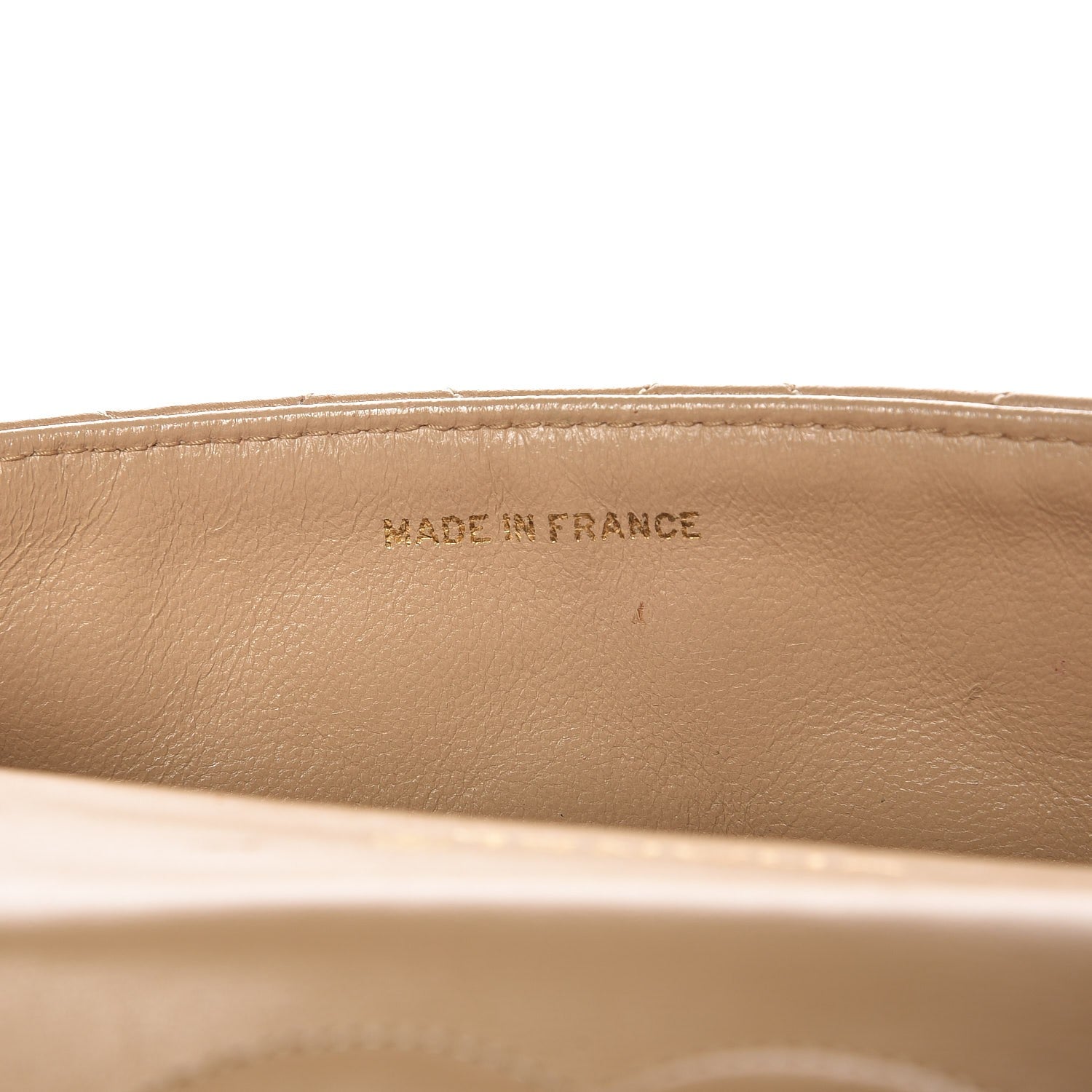 Chanel Lambskin Quilted Mini Flap Beige 7 of 11
