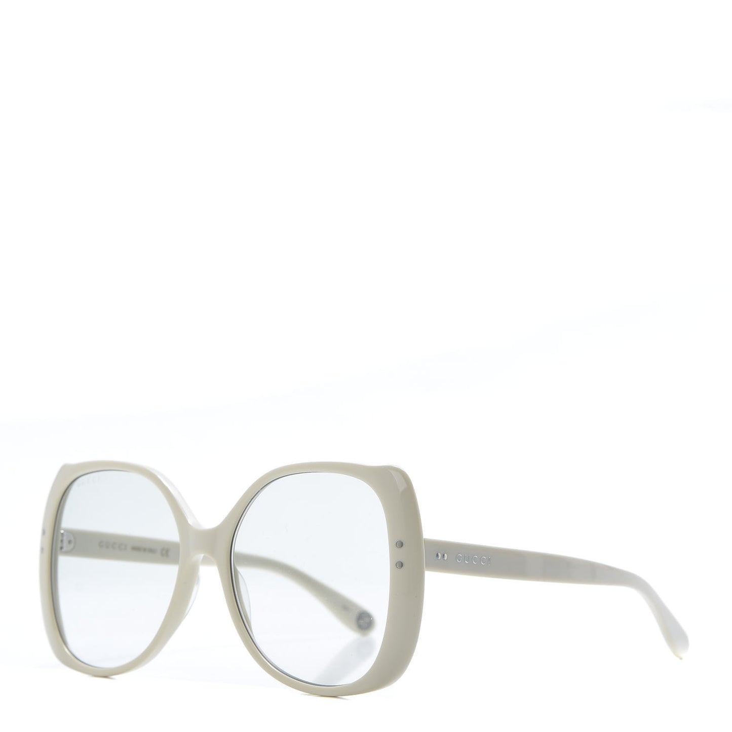 Acetate Oversize Square GG0472S Sunglasses White