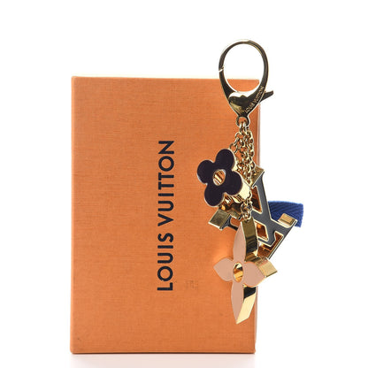 Louis Vuitton Fleur De Monogram Bag Charm Dore 6 of 6
