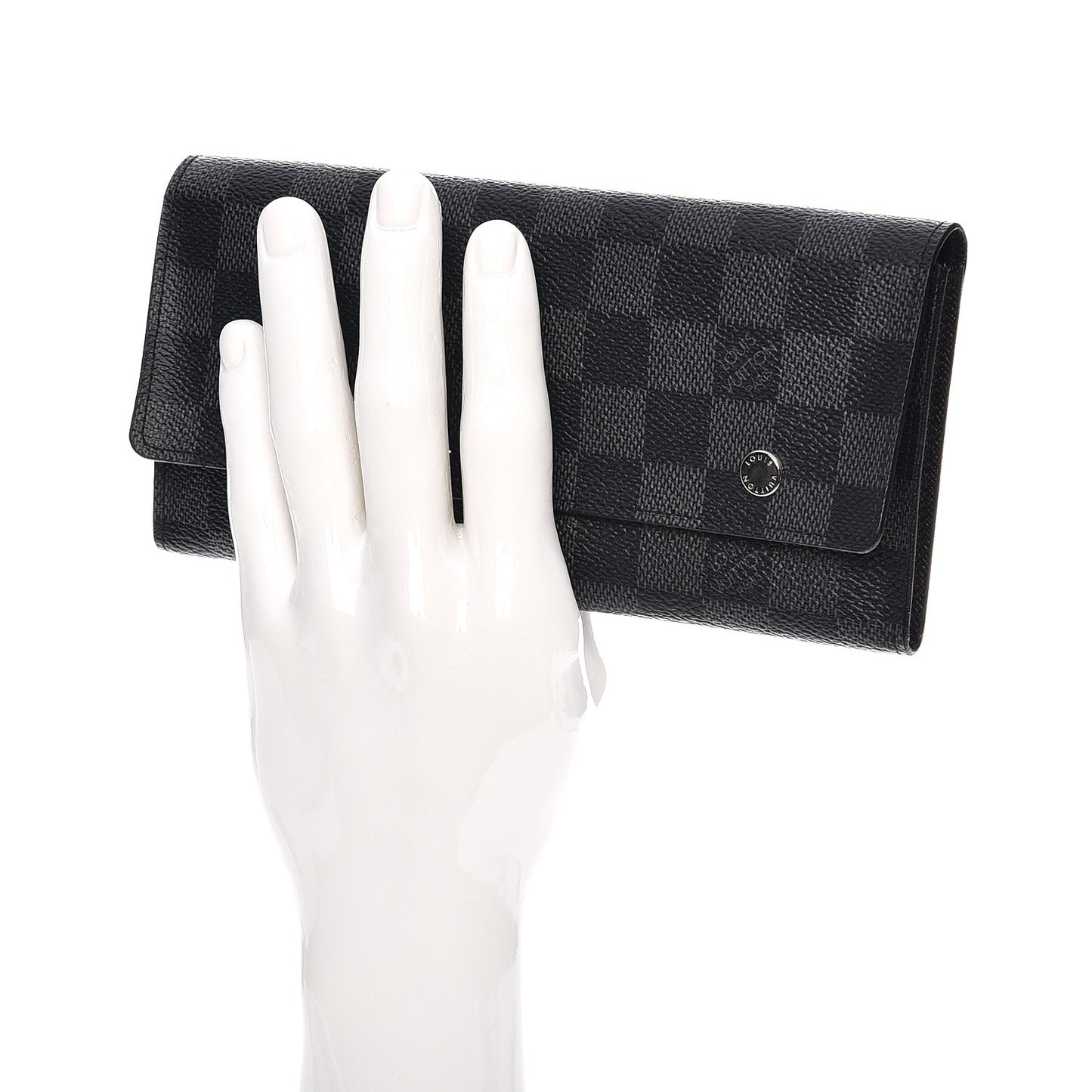 Damier Graphite Portefeuille Long Modulable Wallet