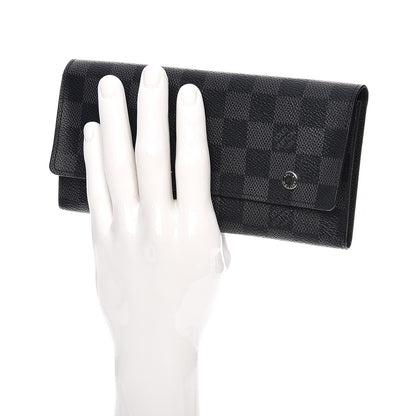 Louis Vuitton Damier Graphite Portefeuille Long Modulable Wallet 2 of 11