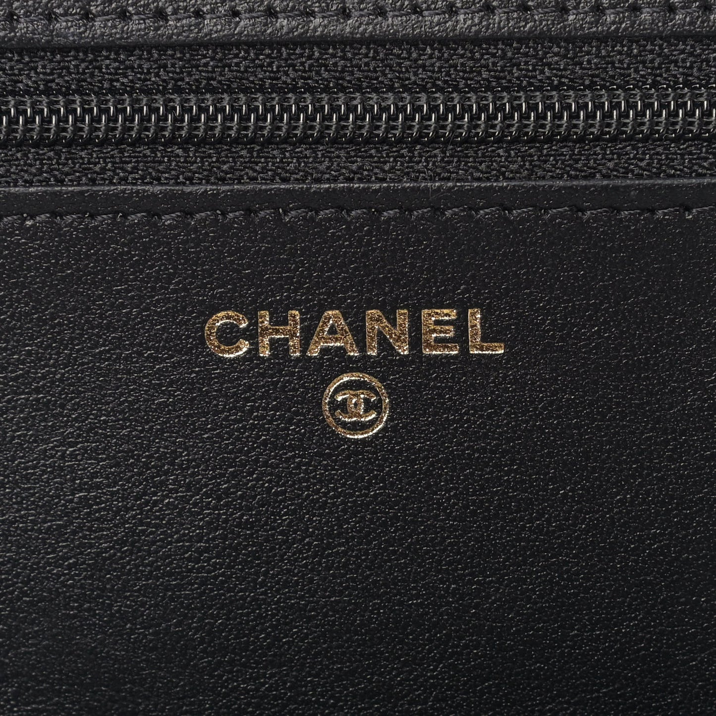 Aged Calfskin Quilted Reissue Wallet On Chain WOC Black