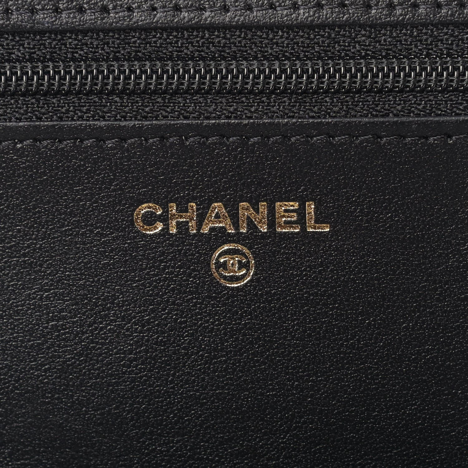 Chanel Aged Calfskin Quilted Reissue Wallet On Chain WOC Black 6 of 11