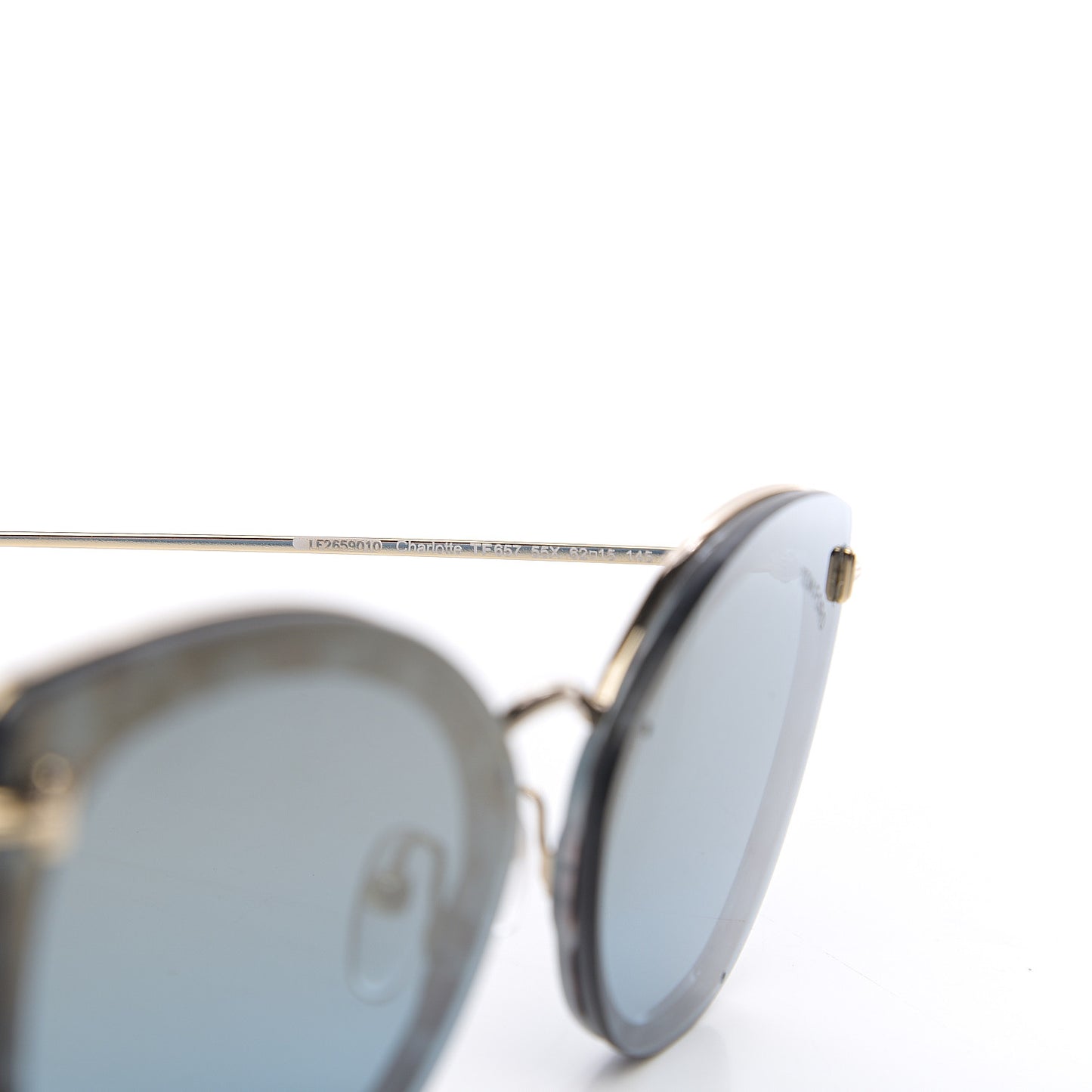 Charlotte Sunglasses TF657 Blue Havana