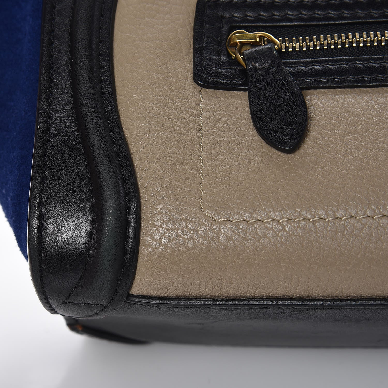 Celine Smooth Drummed Calfskin Nano Tri-Color Luggage Beige 22 of 22