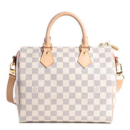 Louis Vuitton Damier Azur Speedy Bandouliere 25 1 of 8