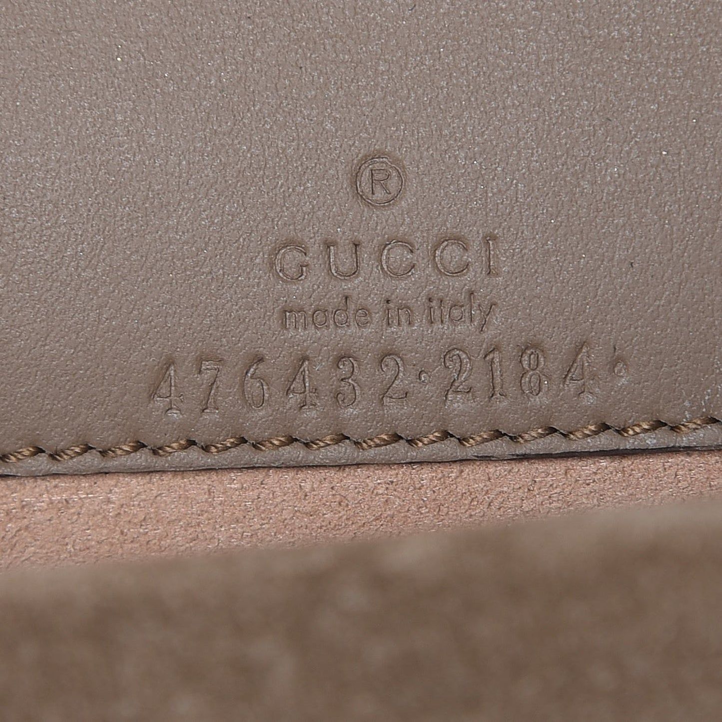 GG Supreme Monogram Super Mini Dionysus Shoulder Bag Taupe