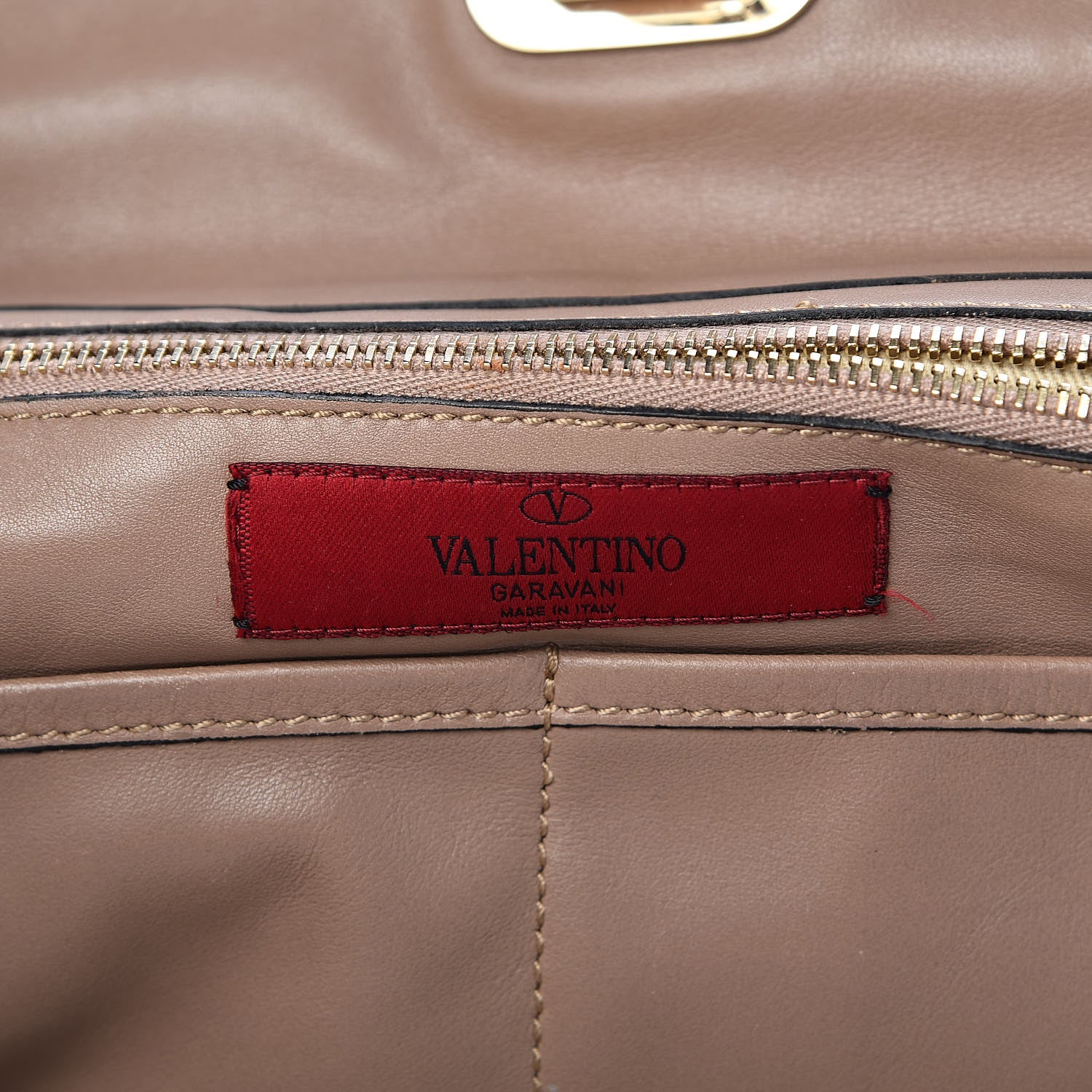 Valentino Garavani Vitello Medium Rockstud Tote Alpaca 6 of 21