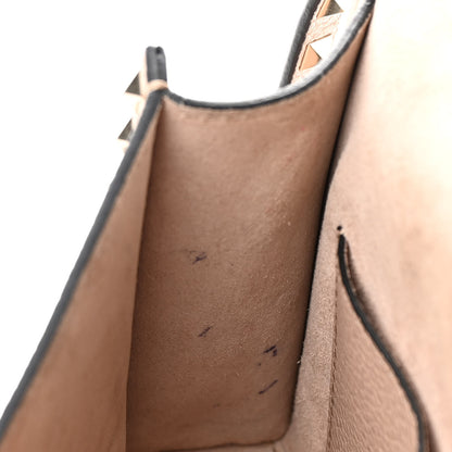 Valentino Garavani Pebbled Calfskin Medium Rockstud Flip Lock Crossbody Bag Poudre 11 of 21