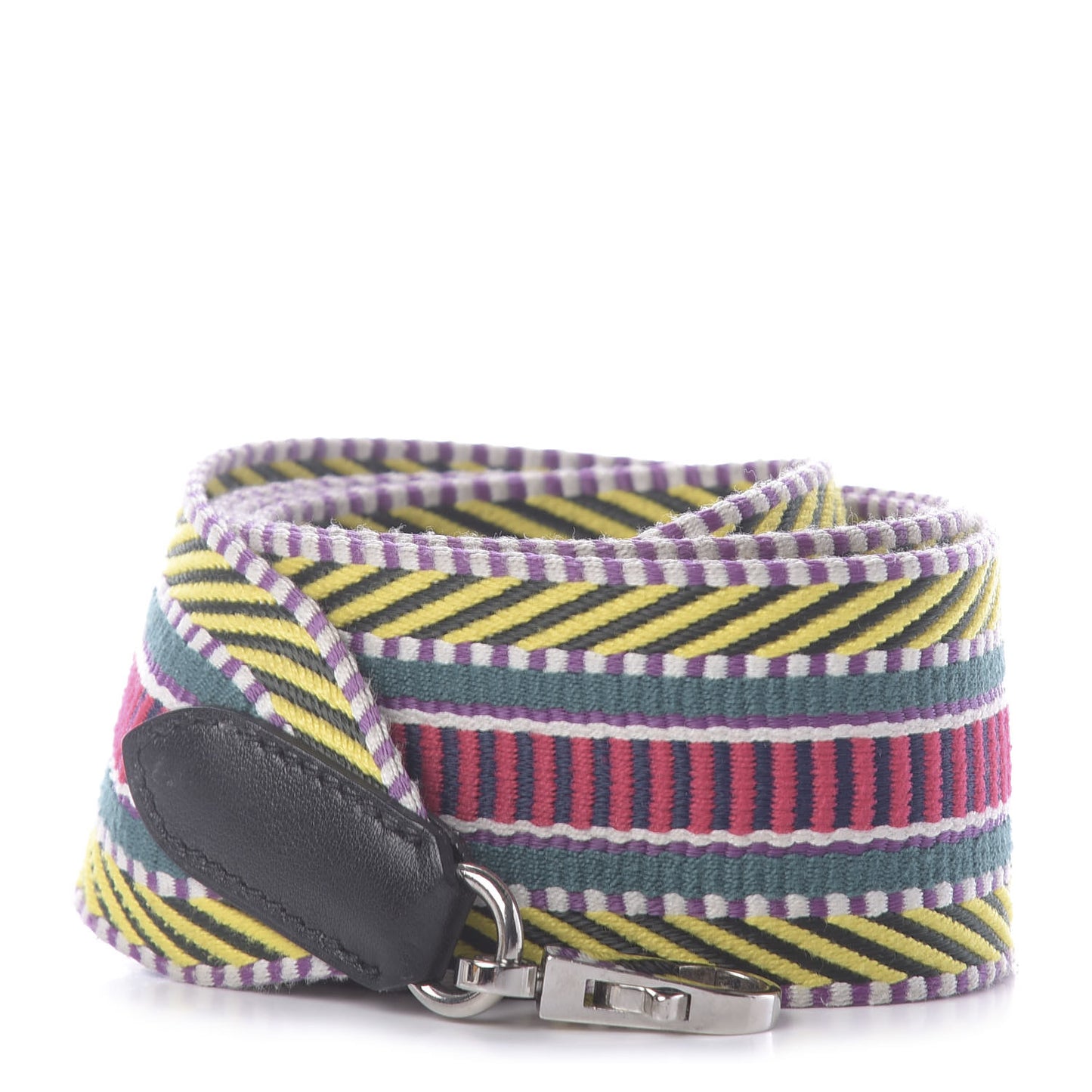 Toile Swift 50mm Sangle Cavale Shoulder Strap Multicolor Black