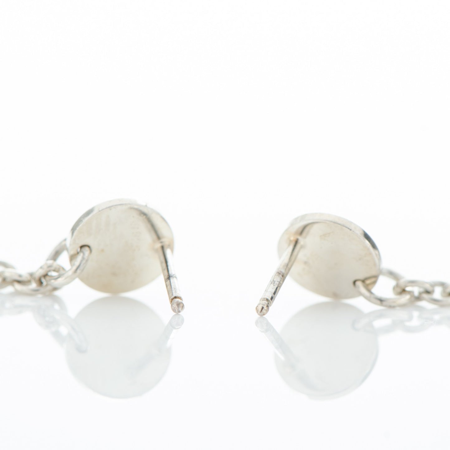 Sterling Silver 18K Rose Gold Confettis Drop Earrings