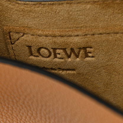 Loewe Grained Calfskin Small Gate Crossbody Bag Caramel Pecan 6 of 9