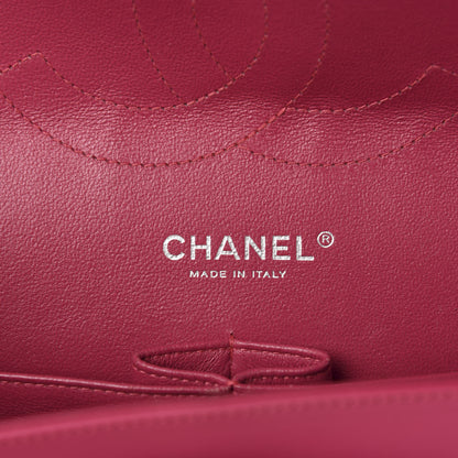 Chanel Patent Quilted Jumbo Double Flap Pink 11 of 14