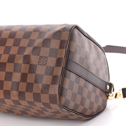 Louis Vuitton Damier Ebene Speedy Bandouliere 25 9 of 10