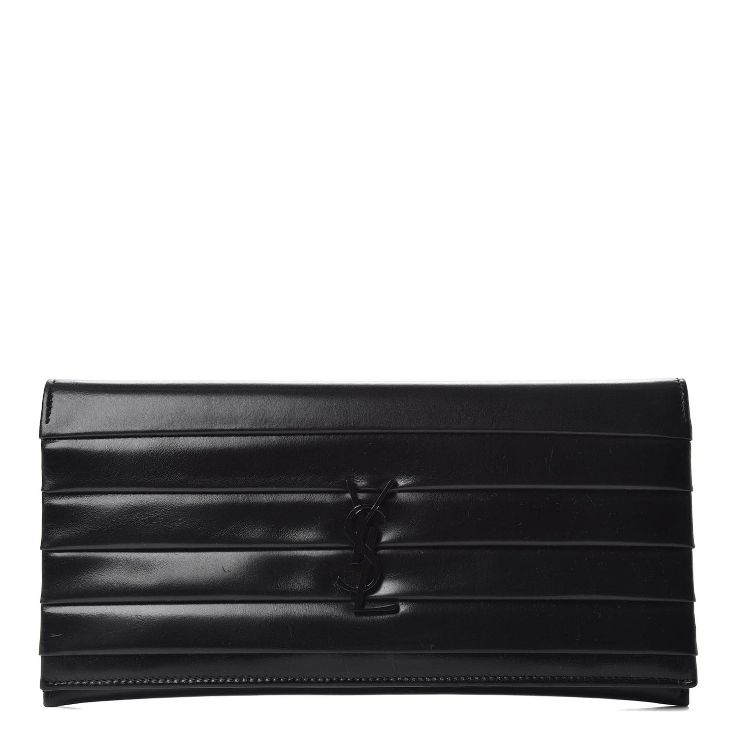 Calfskin Monogram Smoking Clutch Black