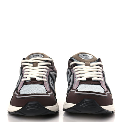 Christian Dior Technical Mesh Calfskin Womens B30 Sneakers 36 Grey Brown 2 of 8