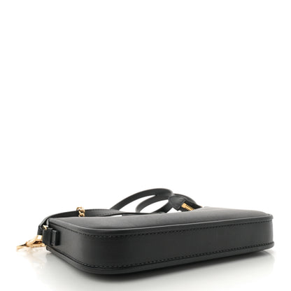 Valentino Garavani Calfskin Mini Vlogo Crossbody Bag Black 4 of 10