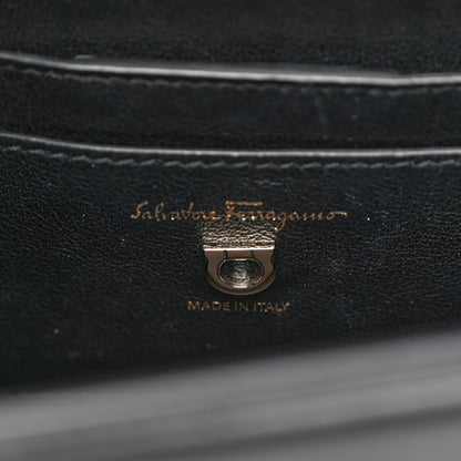Salvatore Ferragamo Smooth Calfskin Small Boxyz Black 6 of 11