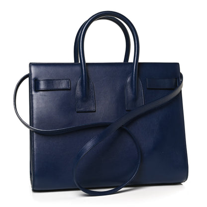 Saint Laurent Calfskin Small Sac De Jour New Marine 3 of 15