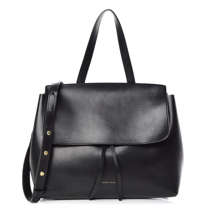 Mansur Gavriel Calfskin Lady Bag Black Flamma 1 of 26