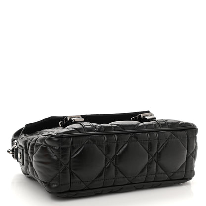 Christian Dior Calfskin Macrocannage Small Diorcamp Messenger Black 4 of 8