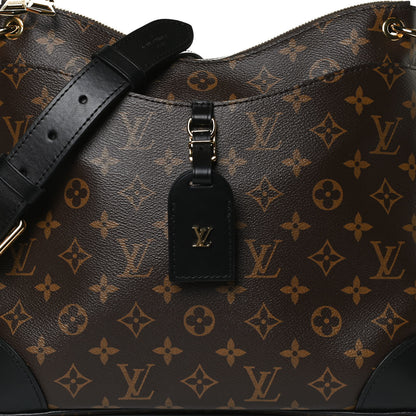 Louis Vuitton Monogram Odeon MM Black 8 of 9