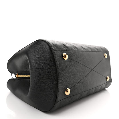 Louis Vuitton Empreinte Montaigne MM Black 4 of 10