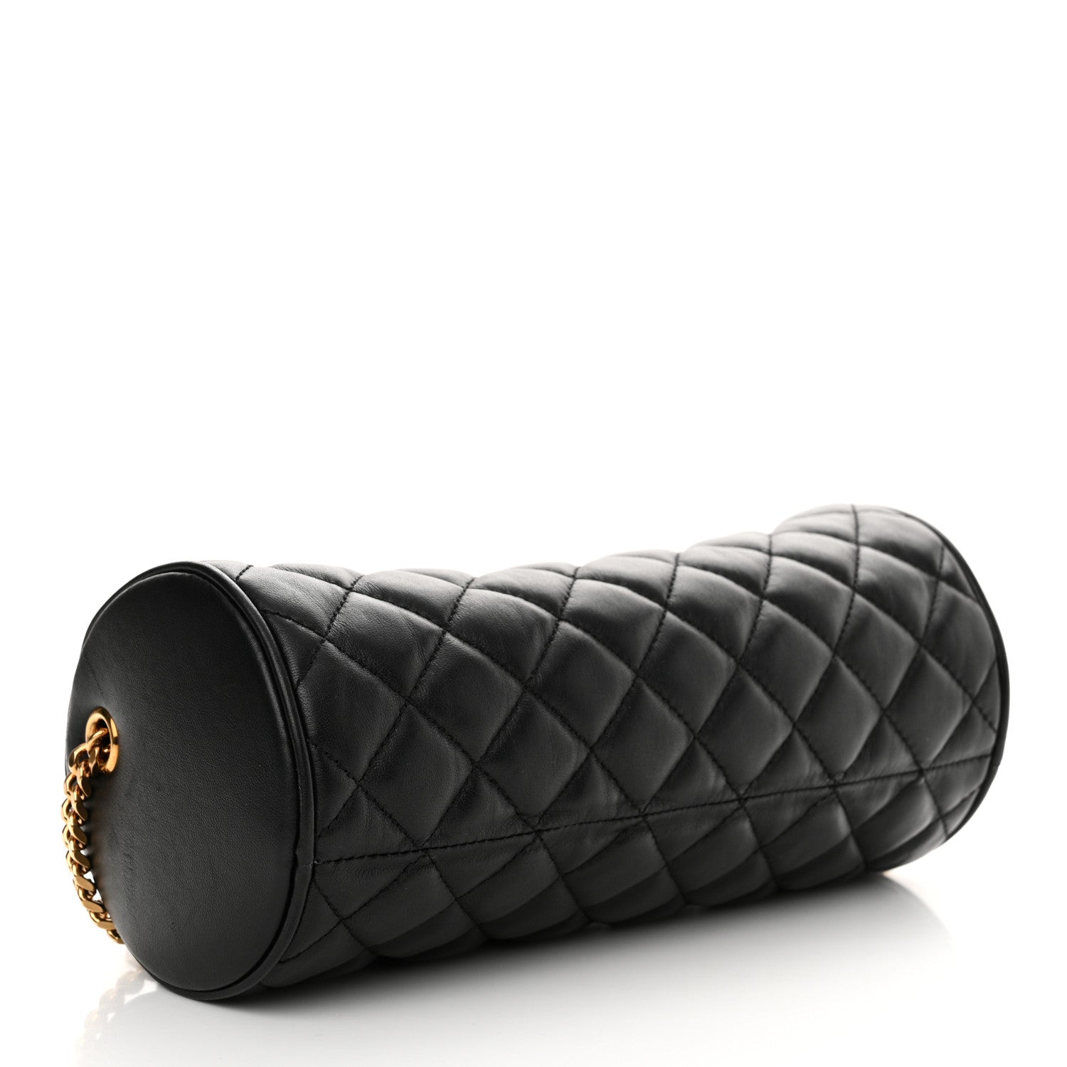 Versace Nappa Quilted Medusa Shoulder Bag Black 4 of 10