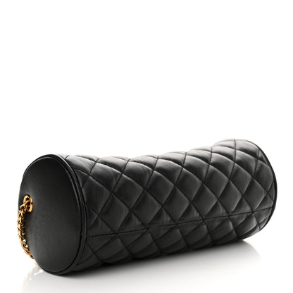 Versace Nappa Quilted Medusa Shoulder Bag Black 4 of 10