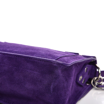Proenza Schouler Suede PS1 Mini Pouch Messenger Bag Amethyst 9 of 9