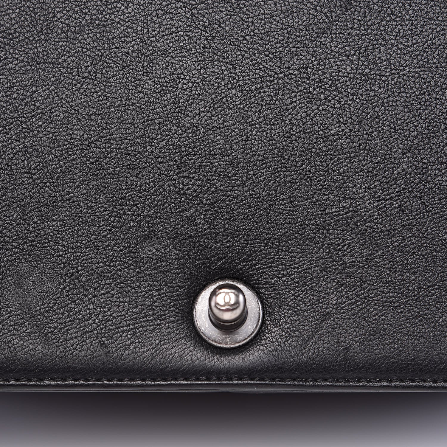 Chanel Calfskin Double Stitch Medium Boy Flap Black 12 of 18