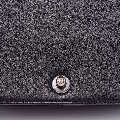 Chanel Calfskin Double Stitch Medium Boy Flap Black 12 of 18