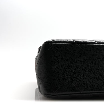 Chanel Caviar Quilted Jumbo Double Flap Black 9 of 10