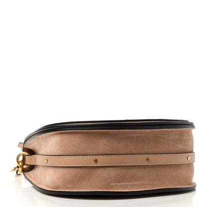 Chloe Calfskin Suede Medium Nile Bracelet Bag Biscotti Beige 4 of 10