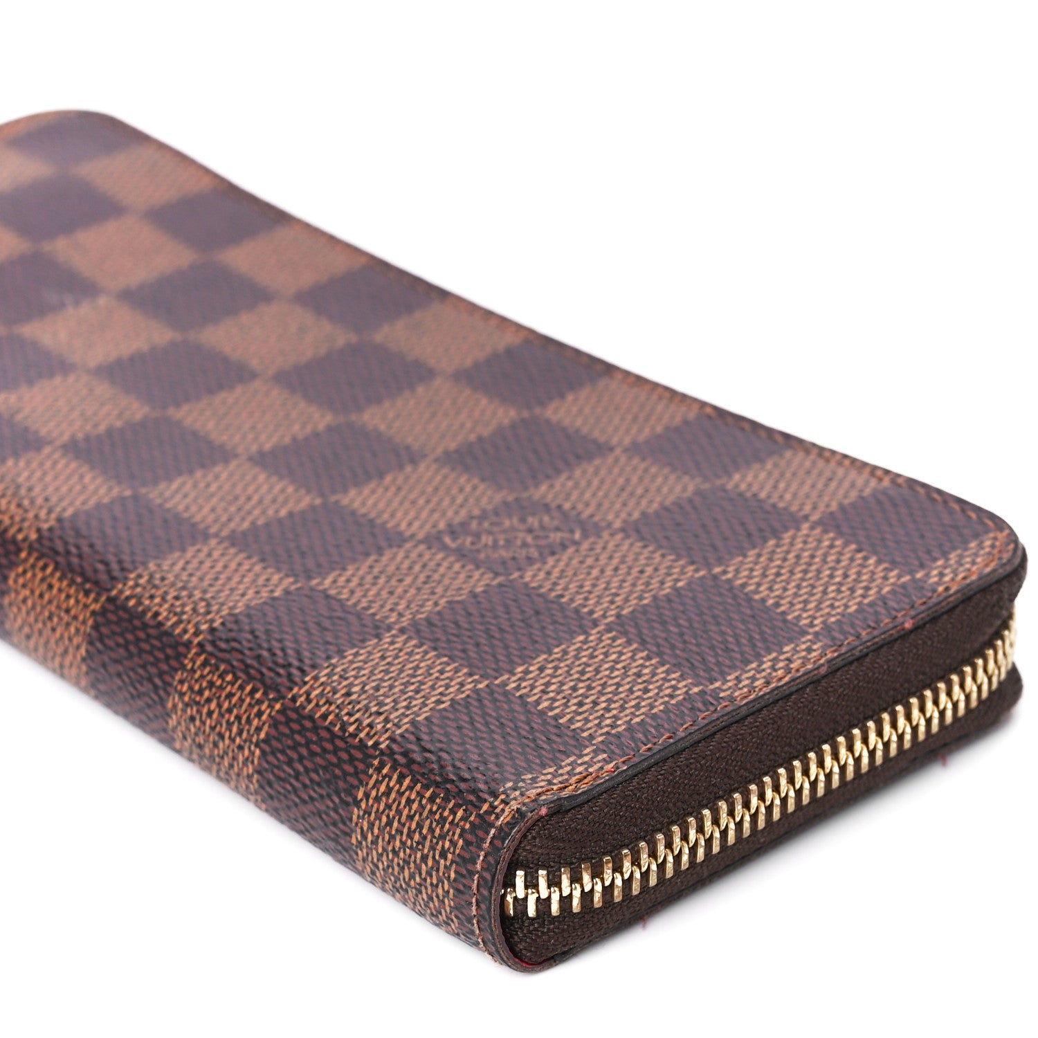 Louis Vuitton Damier Ebene Clemence Wallet Cherry 11 of 12