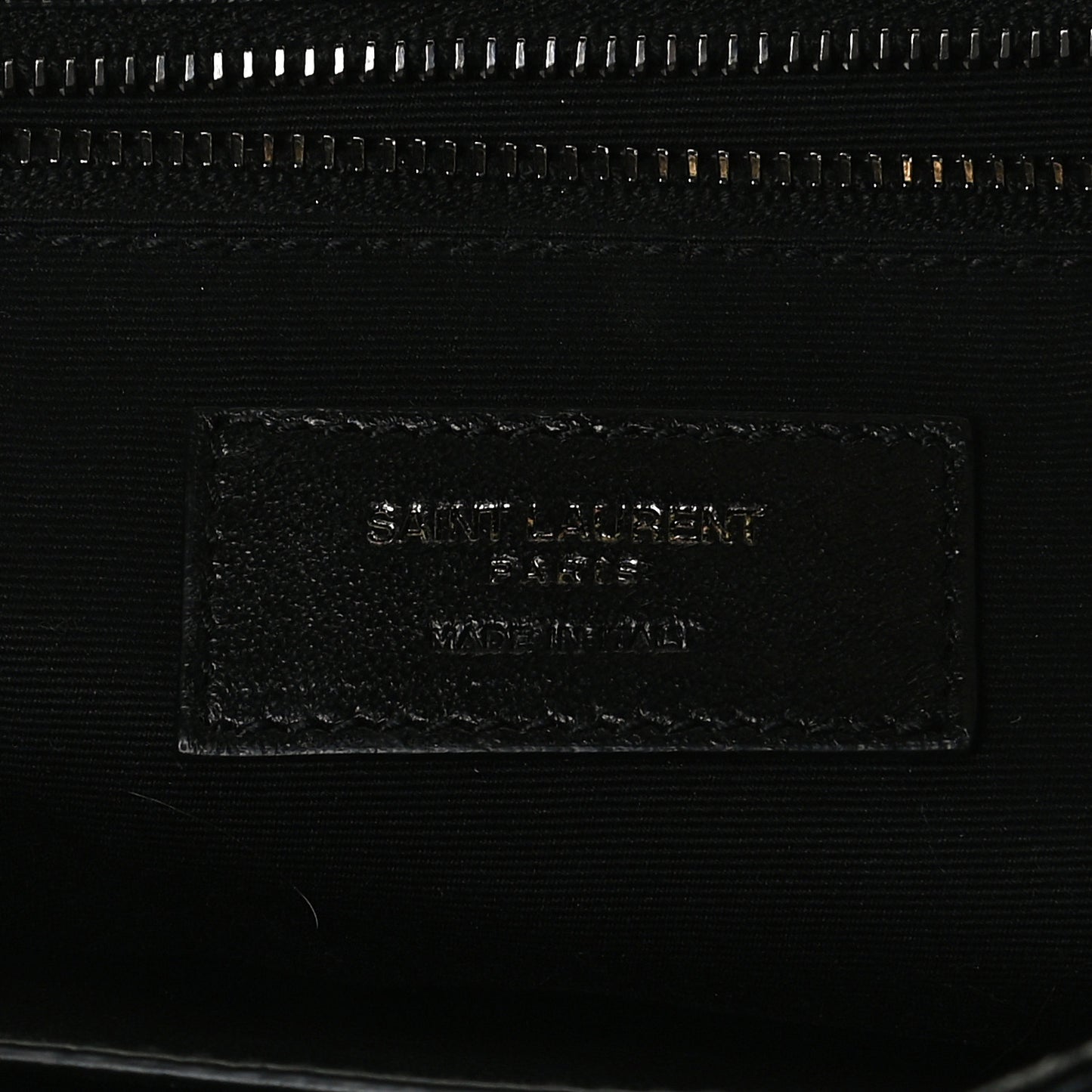 Crinkled Calfskin Matelasse Monogram Medium Niki Chain Satchel Black
