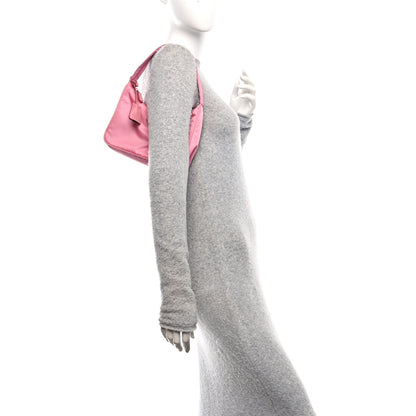 Prada Tessuto Nylon Mini Re-Edition 2000 Bag Begonia 3 of 11