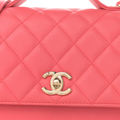 Chanel Caviar Quilted Medium Business Affinity Flap Pink 8 of 12