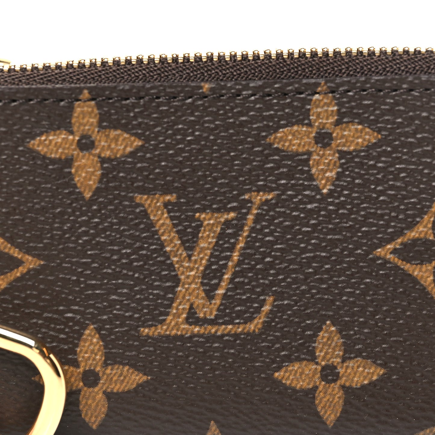 Monogram Key Pouch