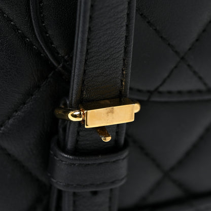 Chanel Calfskin Quilted Mini Urban Spirit Backpack Black 11 of 14