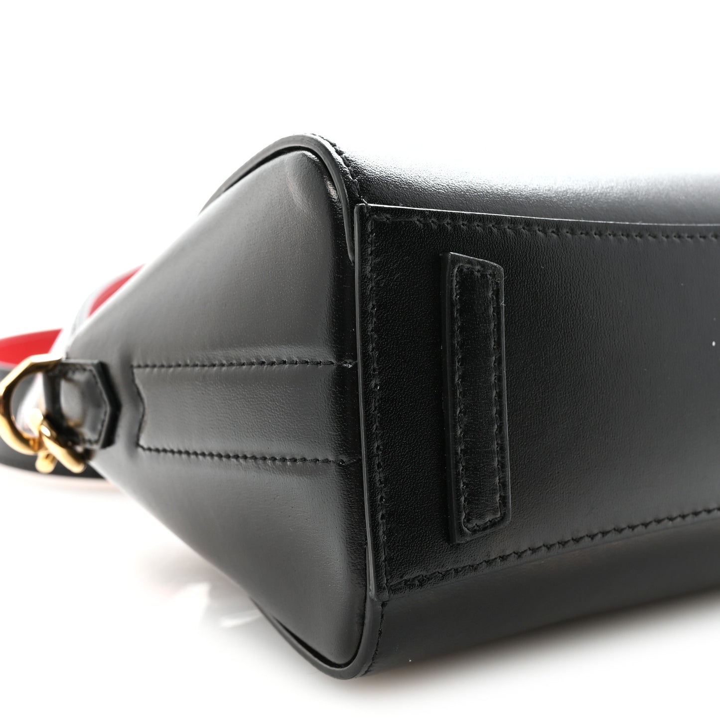 Box Calfskin Toy Antigona Black Red