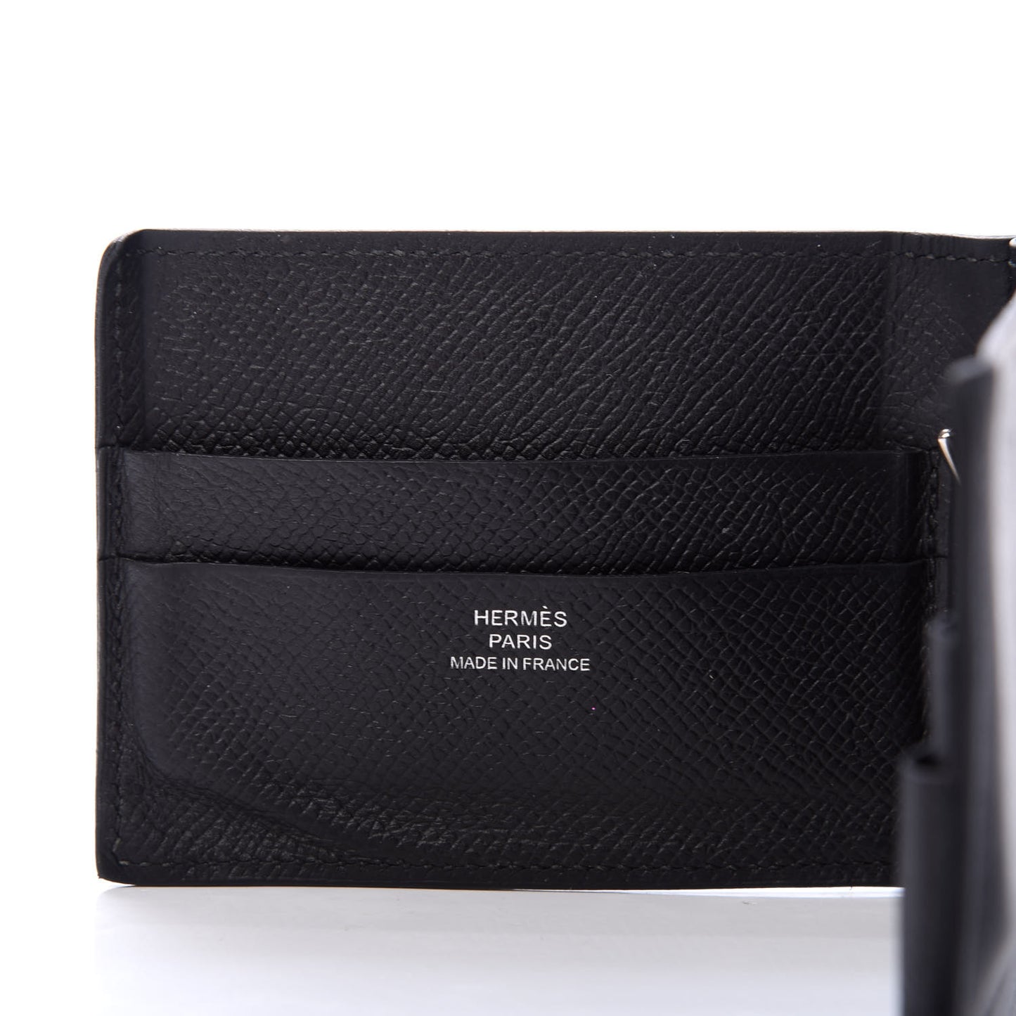 Epsom Poker Money Clip Wallet Black