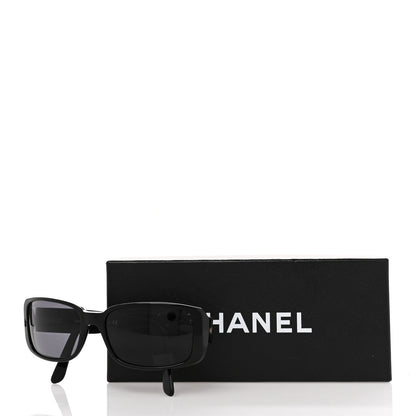 Chanel Camellia CC Sunglasses 5111 Black 9 of 9