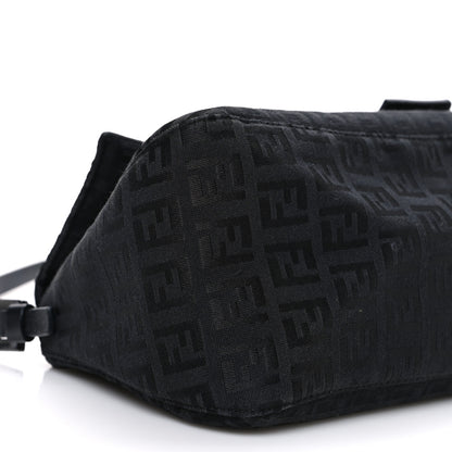 Fendi Zucchino Baguette Black 9 of 10