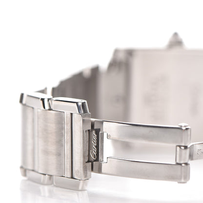 Cartier Stainless Steel 25mm Tank Francaise Quartz Watch 5 of 7